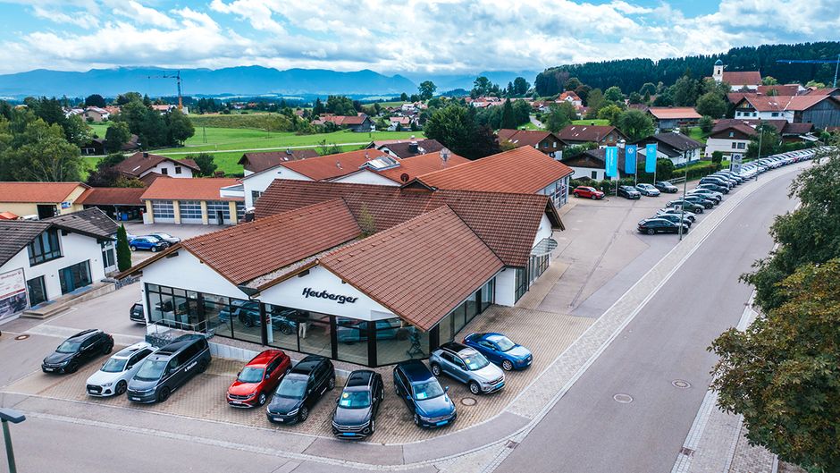 Luftaufnahme des Standort Bernbeuren